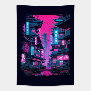 Cyberpunk Tapestry