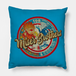 Miser Brothers Heating and Cooling To Much Pillow
