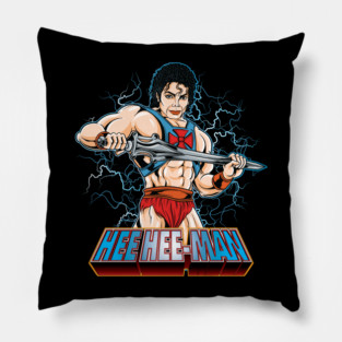 hee hee man Pillow