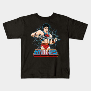 hee hee man Kids T-Shirt