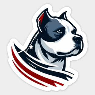 American Staffy Magnet