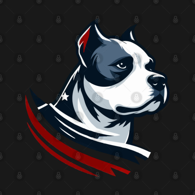 American Staffy by JessArty