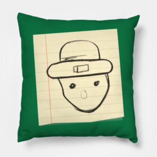 Alabama Leprechaun - Amatuer Sketch Pillow