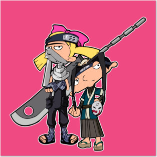 Arnold and Helga Posters and Art