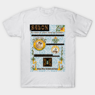 Cicely Alaska Salon Art Nouveau Poster T-Shirt