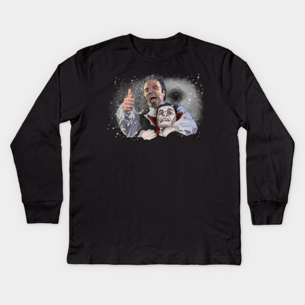 Monster Squad: Thumbs Up, Van Helsing Kids Long Sleeve T-Shirt by 51Deesigns