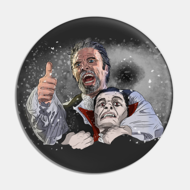 Monster Squad: Thumbs Up, Van Helsing Pin by 51Deesigns