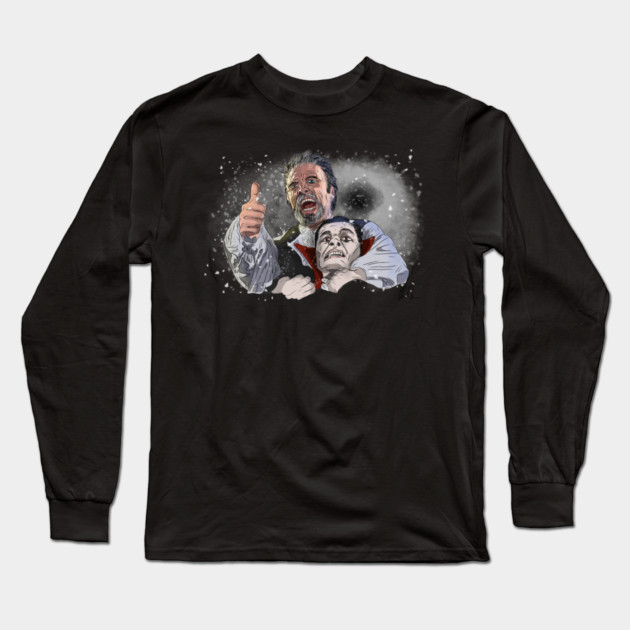 Monster Squad: Thumbs Up, Van Helsing Long Sleeve T-Shirt by 51Deesigns