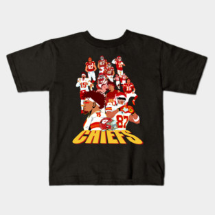 Chiefs - Black Kids T-Shirt