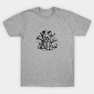 Squirrel Hoarders Disc Golf T-Shirt