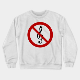 All About That Bass - No Treble Crewneck Sweatshirt