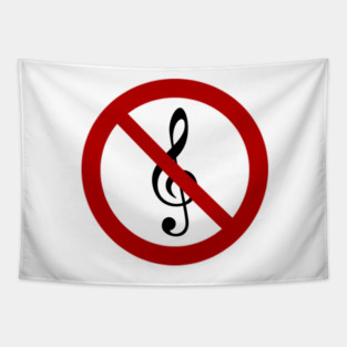 All About That Bass - No Treble Tapestry