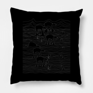 Snow Division Pillow