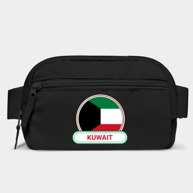 Kuwait Country Badge - Kuwait Flag by Yesteeyear
