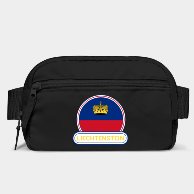 Liechtenstein Country Badge - Liechtenstein Flag by Yesteeyear