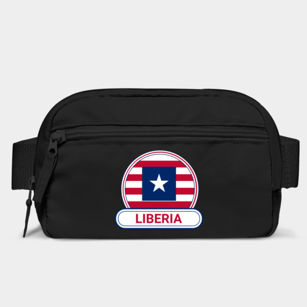 Liberia Country Badge - Liberia Flag by Yesteeyear