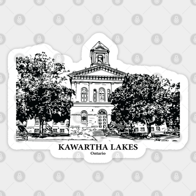 Kawartha Lakes - Ontario Sticker by Lakeric