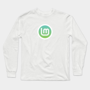 Linux Mint Logo T-Shirt - Supermint Edition Long Sleeve T-Shirt