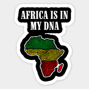 Africa is in my DNA Magnet