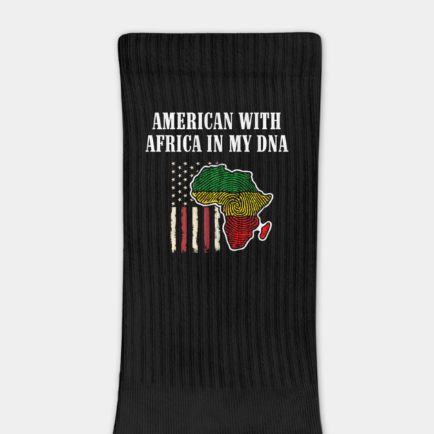 American with Africa in my DNA by UrbanLifeApparel