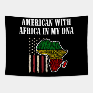 American with Africa in my DNA Tapestry