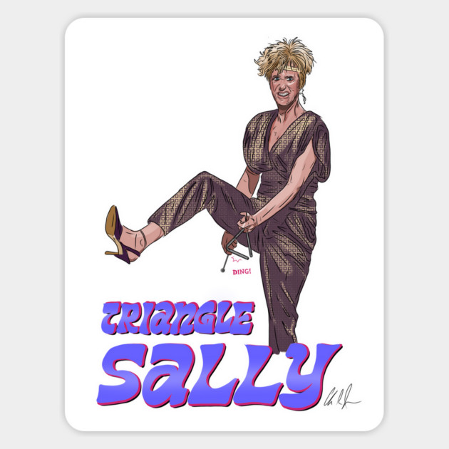 SNL: Triangle Sally Magnet by 51Deesigns