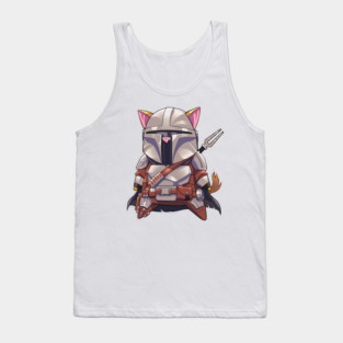 Mandalorian PopCat Tank Top