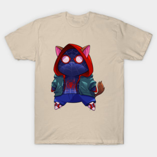 Miles Morales PopCat T-Shirt