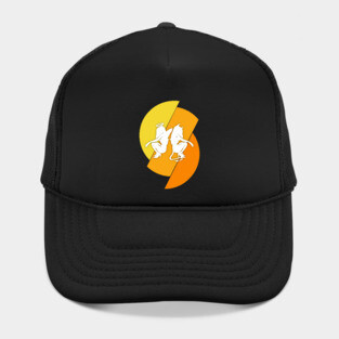 Gemini color spectrum design. Hat