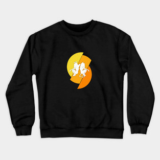 Gemini color spectrum design. Crewneck Sweatshirt