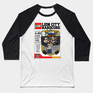 LION CITY HARDCORE Baseball T-Shirt