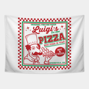 Luigi's Original italian pizza Tapestry