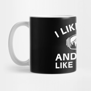 I Like Skiing And Maybe Like 3 People Mug