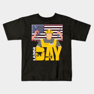 Happy Labor Day Kids T-Shirt