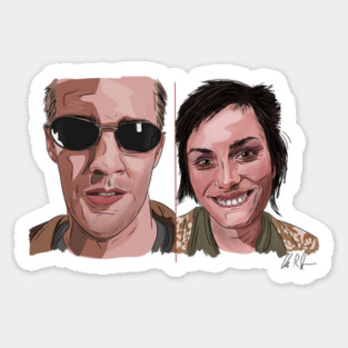 Rules of Attraction: Show Me Your Eyes Sticker