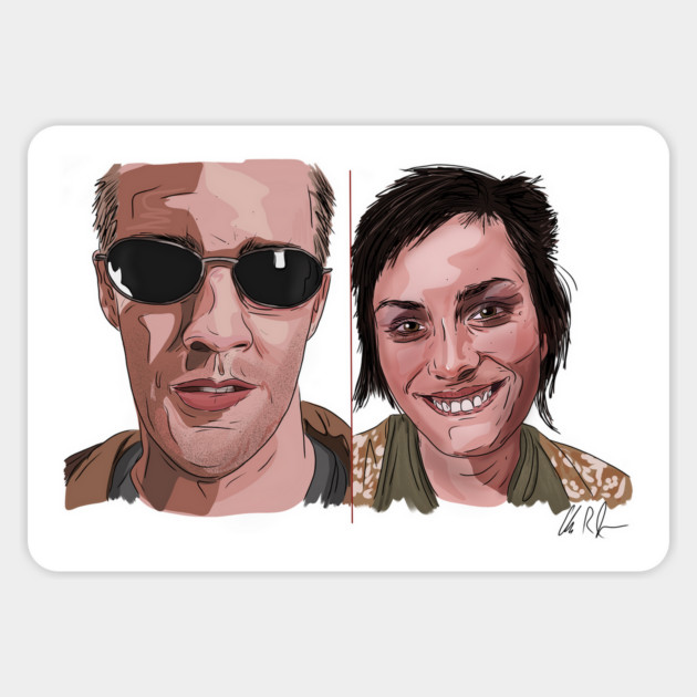 Rules of Attraction: Show Me Your Eyes Magnet by 51Deesigns