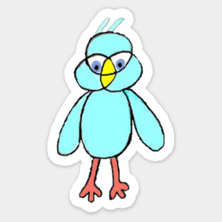 Birdie Sticker