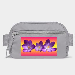 Tropical Sunset Flowers Bag