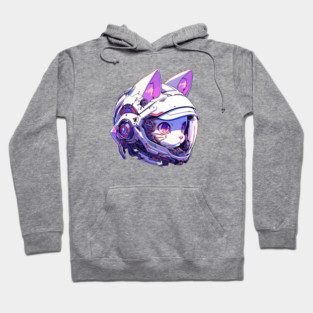 Anime Space Cat Hoodie