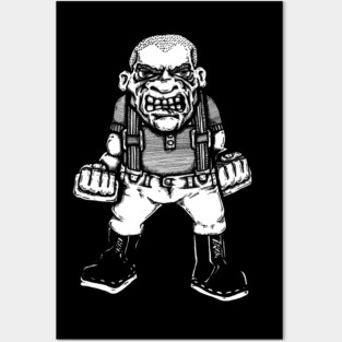 Halfling Skinhead Posters and Art