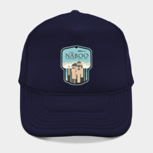 Naboo - Chandrila Star Line Travel Poster T-Shirt Hat