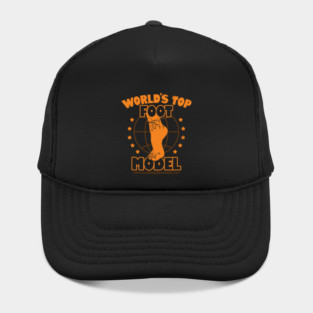 World's Top Foot Model Hat