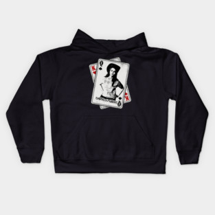 Retro Emmylou Harris Card Style Kids Hoodie