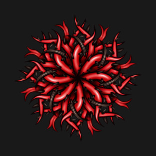 Demon Tentacles Weird Goth Art T-Shirt