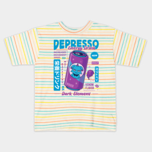 Depresso Energy Drink Kids T-Shirt