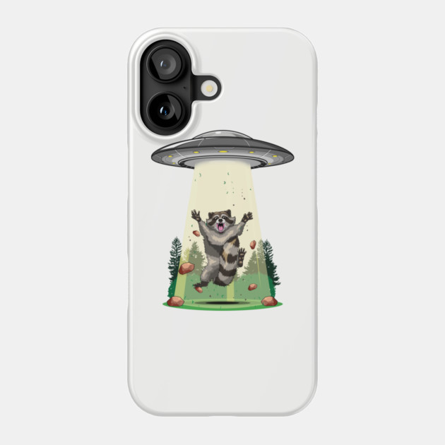 Cosmic Bandit: Raccoon's Galactic Adventure Phone Case by GoshWow®
