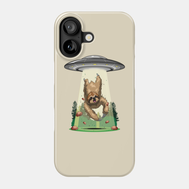 Sloth Abudction Phone Case by GoshWow®