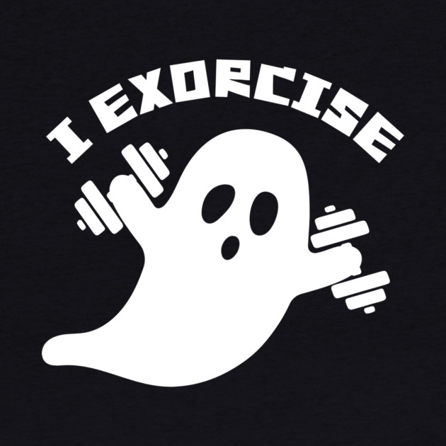 I Exorcise Ghost Halloween by The WYLD Tribe