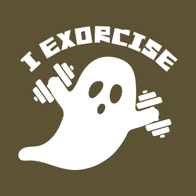 I Exorcise Ghost Halloween by The WYLD Tribe