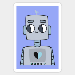 Mr Valentine Robot - 2 Magnet